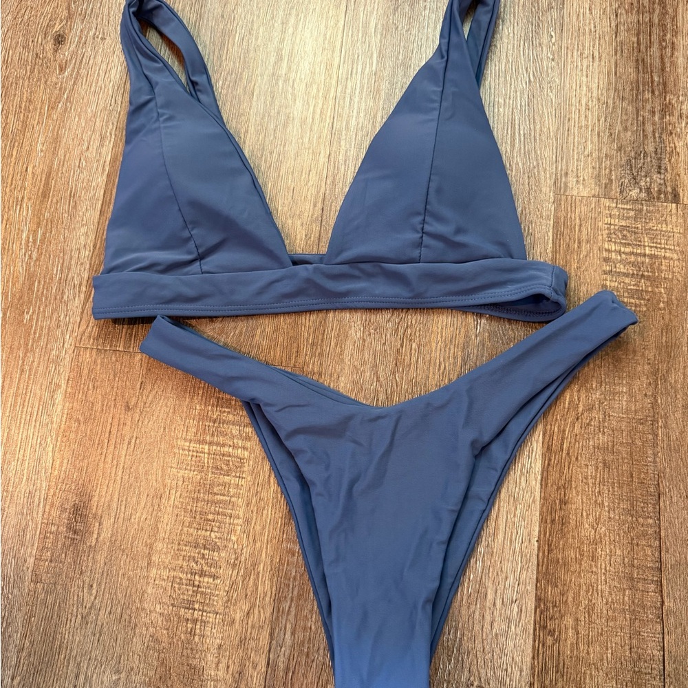 Never Worn Blue Women's Bikini Set